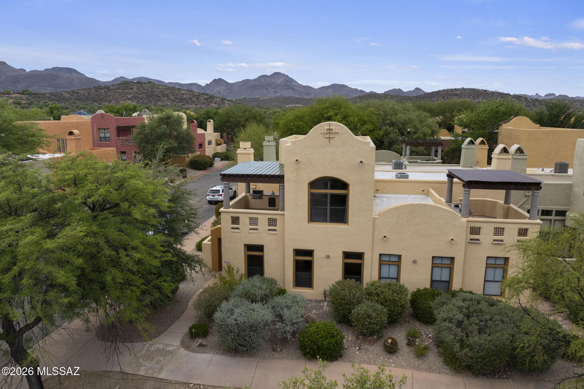 112 Post Way Tubac, AZ 85646 - Photo 39 of 45 Aerial Front View