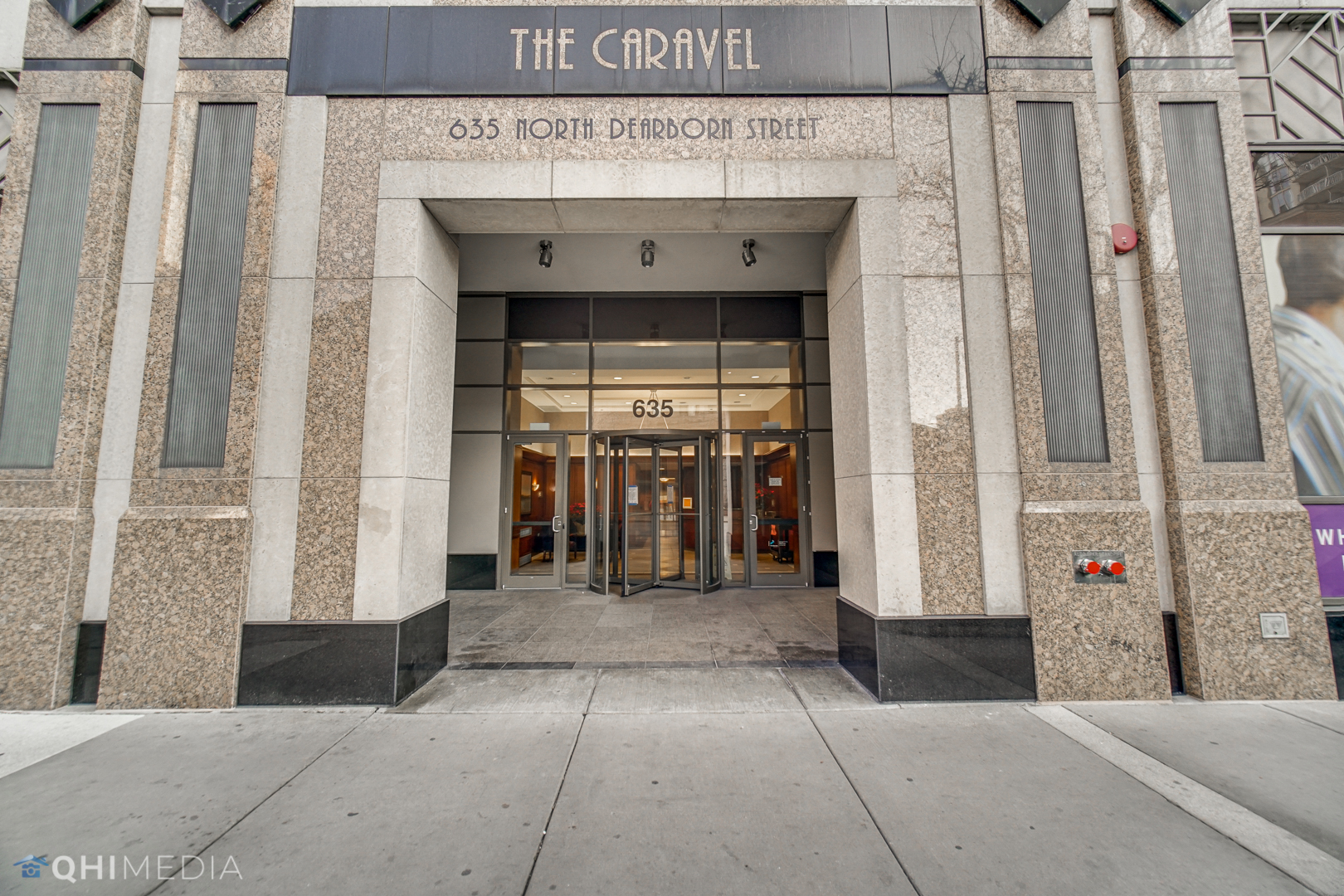 635 North Dearborn Street, Unit 1105 Chicago, IL 60654 - Photo 2 of 27 a view of a entryway door of the building