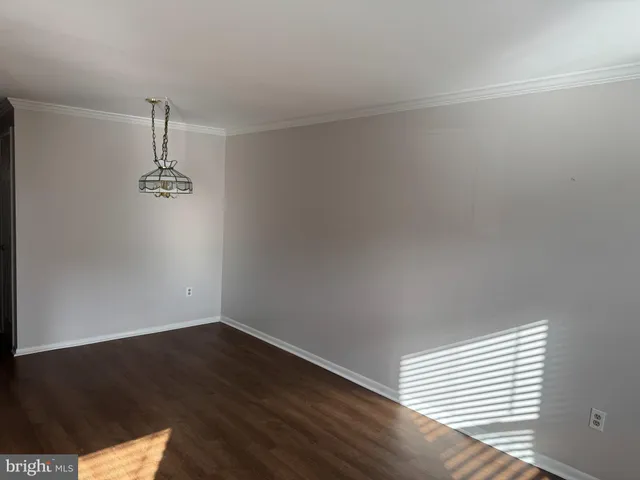 an empty room with wooden floor window and windows