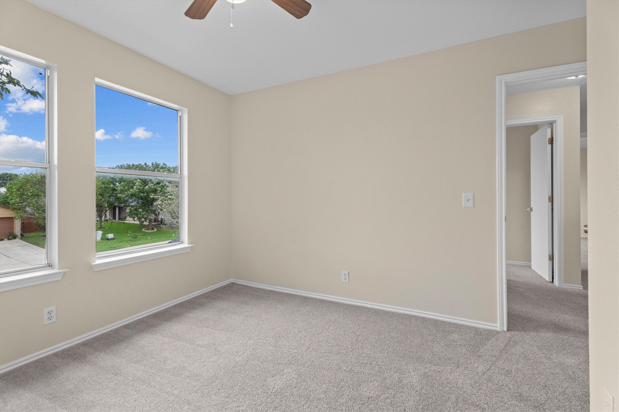 172 Discovery Kyle, TX 78640 - Photo 13 of 21 Comfortable bedroom filled with natural light and a simple layout ready to make your own.