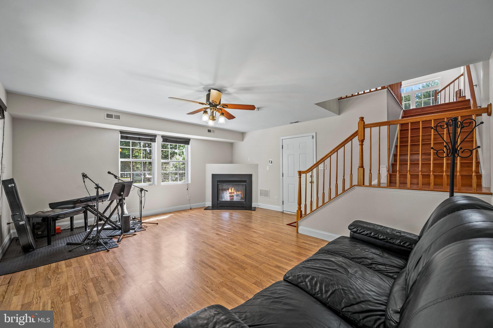 4751 Ten Oaks Road Dayton, MD 21036 - Photo 17 of 49 Lower Family Room with Fireplace