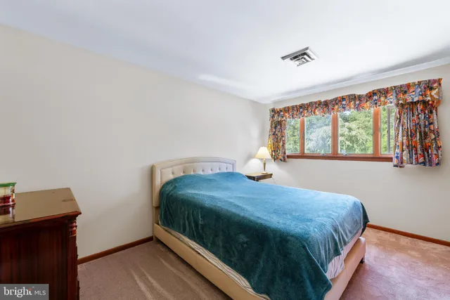 a very nice looking room with a large window