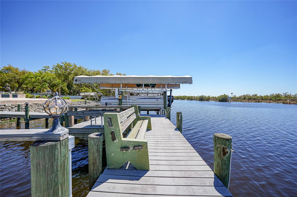 8635 Southwest Riverside Drive Arcadia, FL 34269 - Photo 58 of 70 a view of roof deck with seating space and barbeque oven