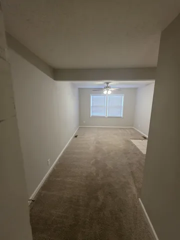 a view of empty room