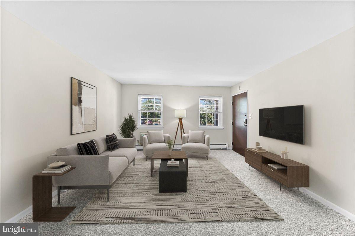 4701 Pennell Road, Unit D8 Aston, PA 19014 - Photo 3 of 25 Digitally Staged Living Room