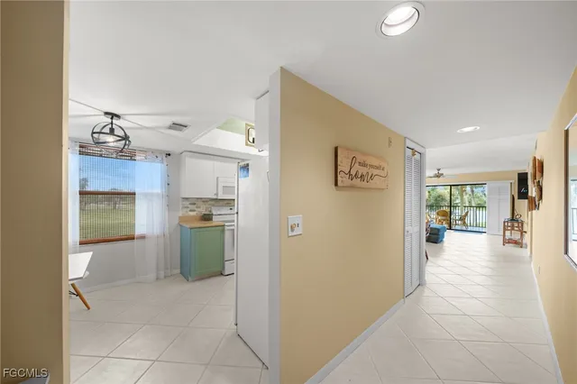 a view of a kitchen cabinets and wooden floor