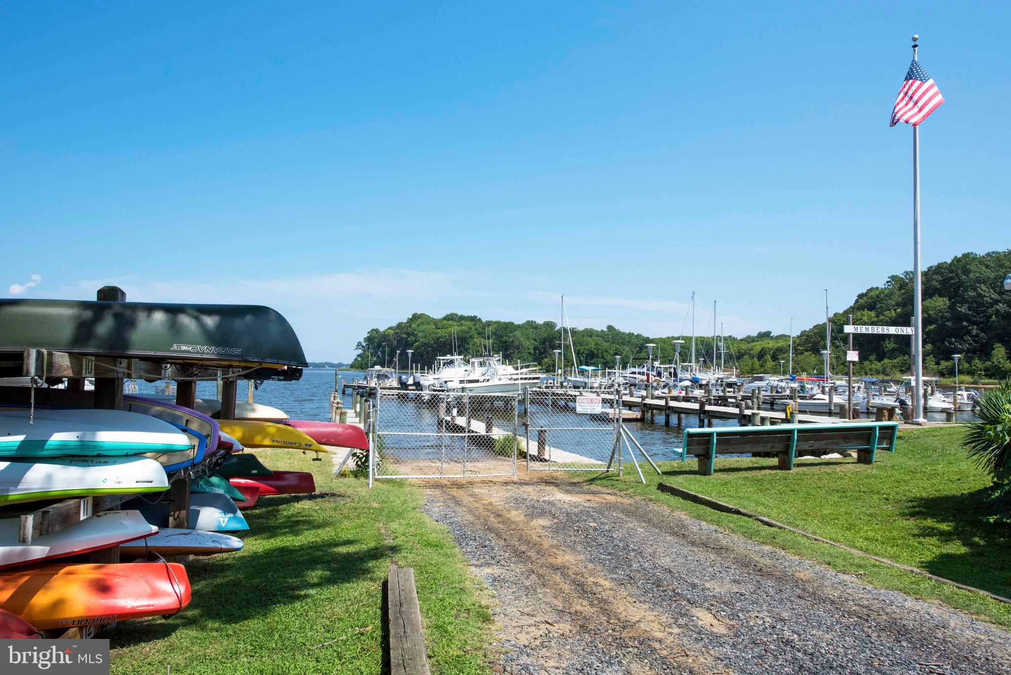 526 Bay View Point Drive Edgewater, MD 21037 - Photo 56 of 70 Private LHCA Marina, boat launch, and kayak rack.