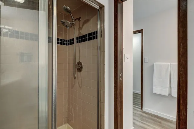 a view of a bathroom