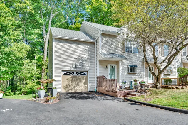 a view of a house with a patio
