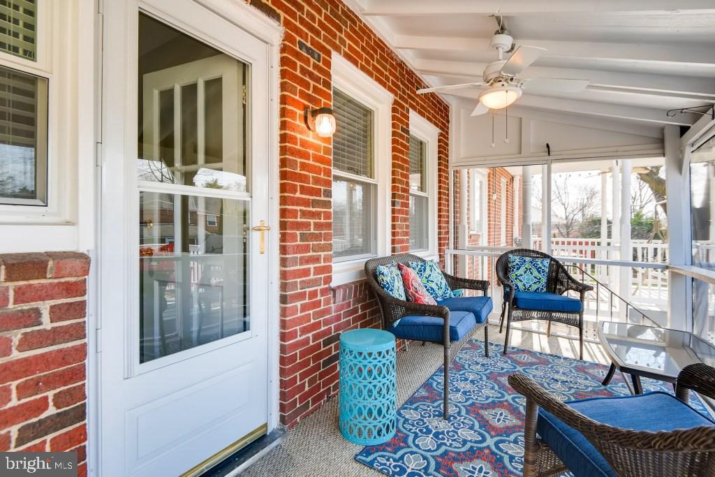 1605 Hardwick Road Towson, MD 21286 - Photo 26 of 32 Porch accessible through kitchen