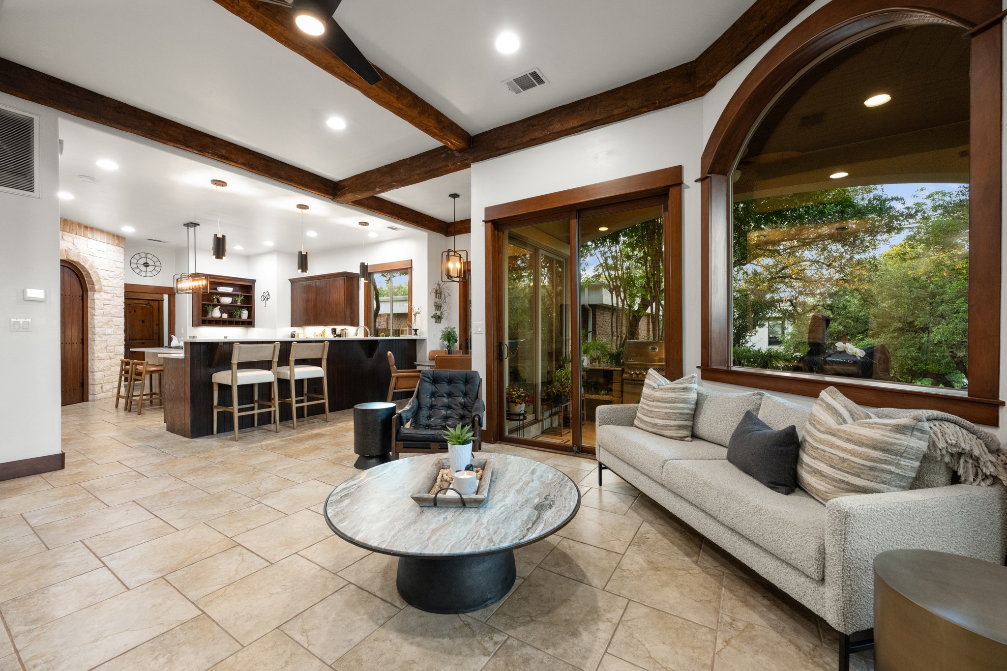 407 Hurst Creek Road Lakeway, TX 78734 - Photo 11 of 40 The kitchen opens to a second fantastic family room!