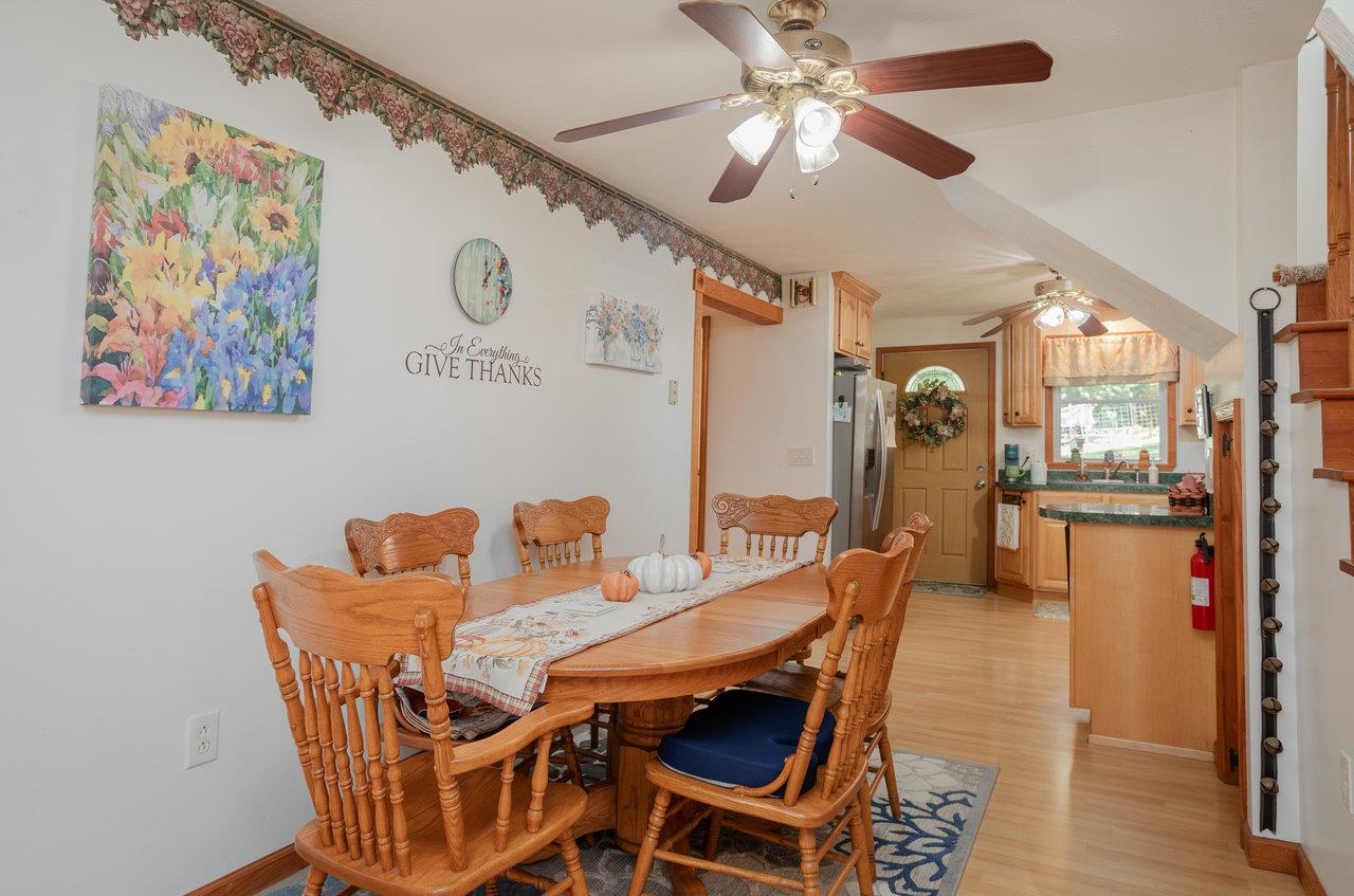 279 Helms Road Stanley, VA 22851 - Photo 24 of 64 a dining room with furniture and window