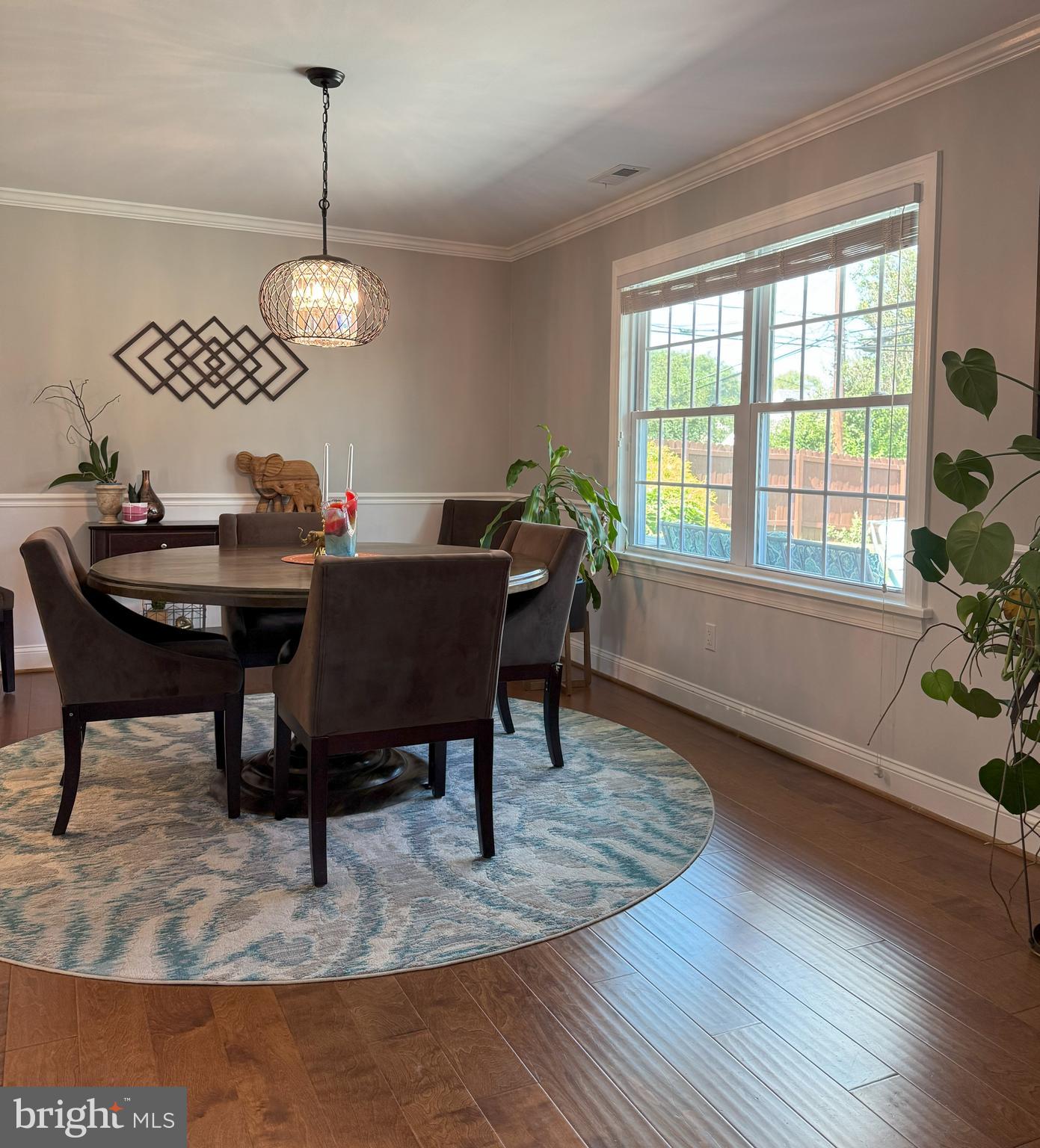 61 Rose Apple Road Levittown, PA 19056 - Photo 9 of 33 a view of a dining room with furniture window and wooden floor