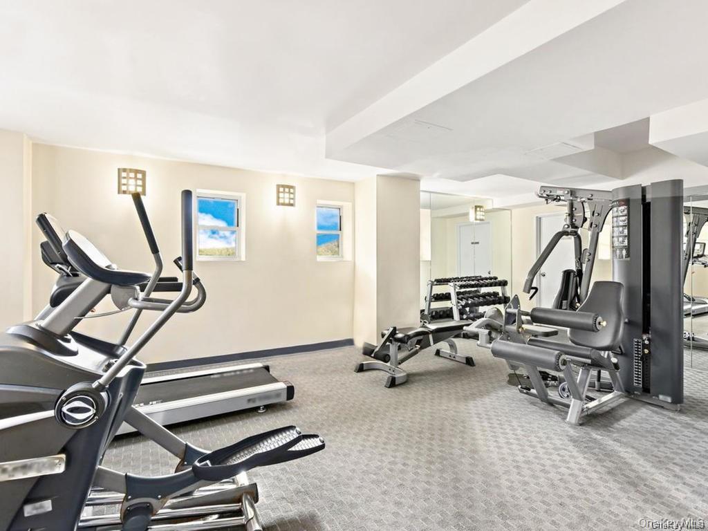 2287 Johnson Avenue, Unit 5F Bronx, NY 10463 - Photo 18 of 22 a view of a room with gym equipment