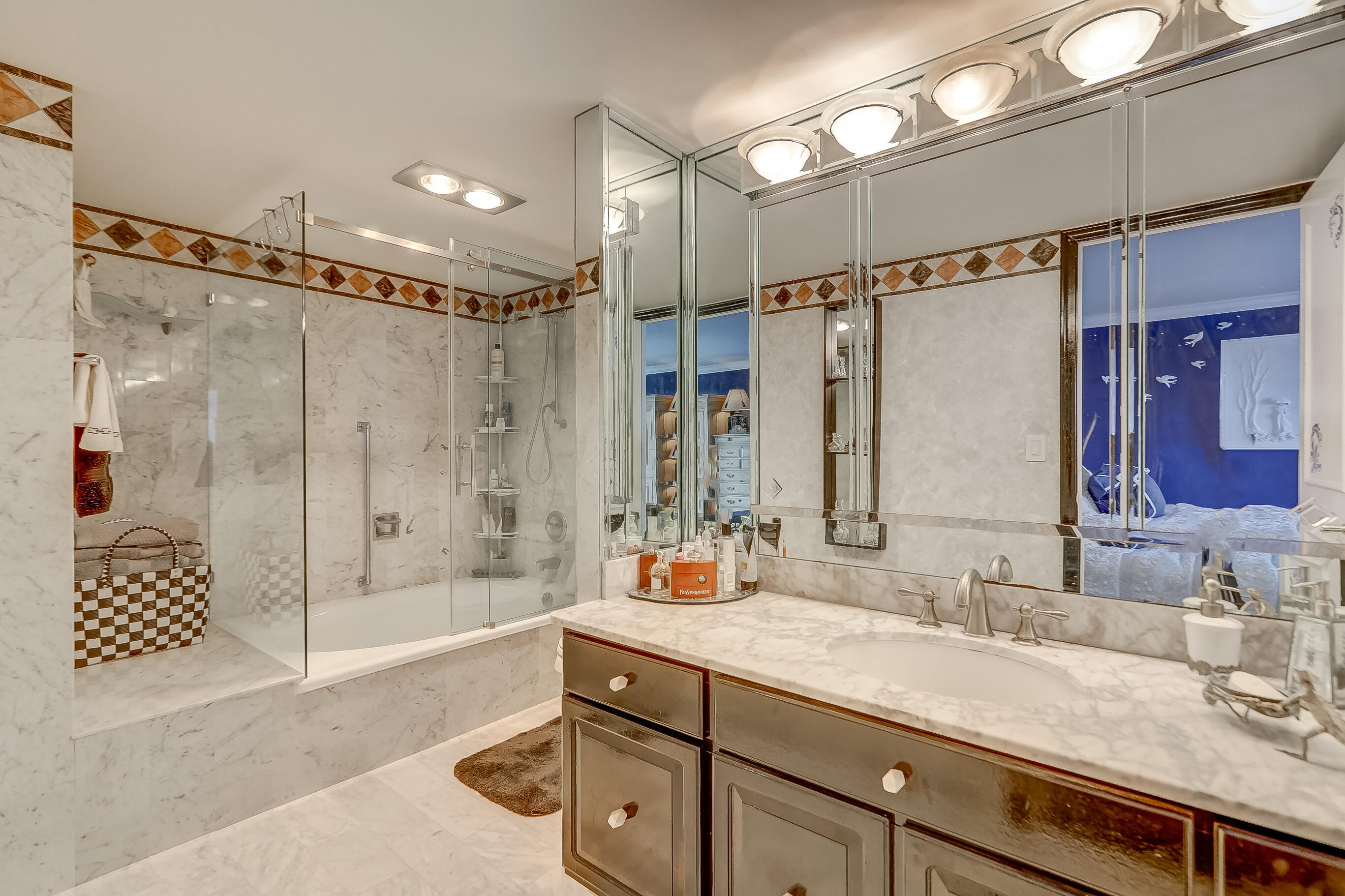 2600 South Ocean Boulevard, Unit 15A Boca Raton, FL 33432 - Photo 53 of 88 Owners Suite with dual shower & tub