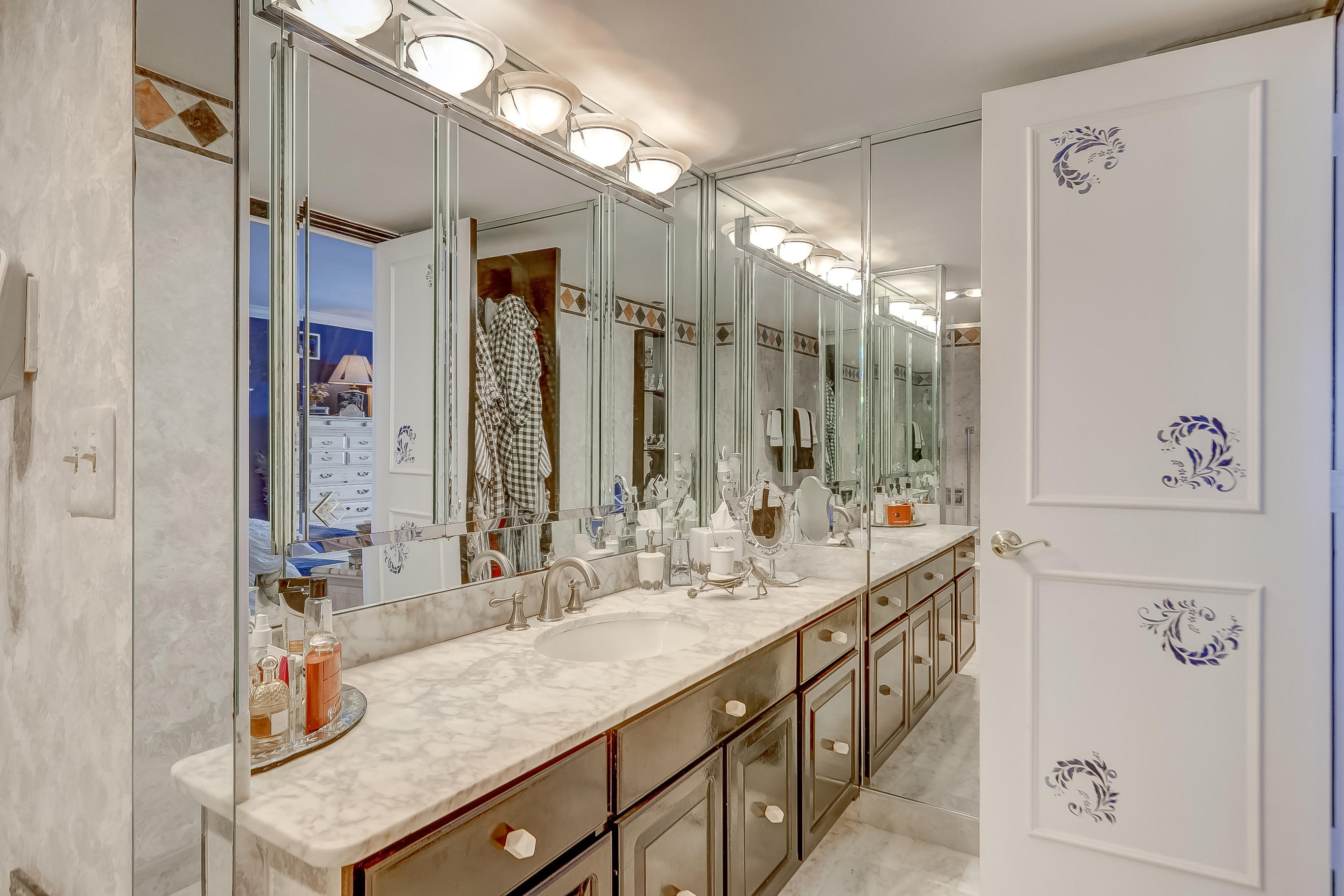 2600 South Ocean Boulevard, Unit 15A Boca Raton, FL 33432 - Photo 54 of 88 Owners Suite with dual shower & tub