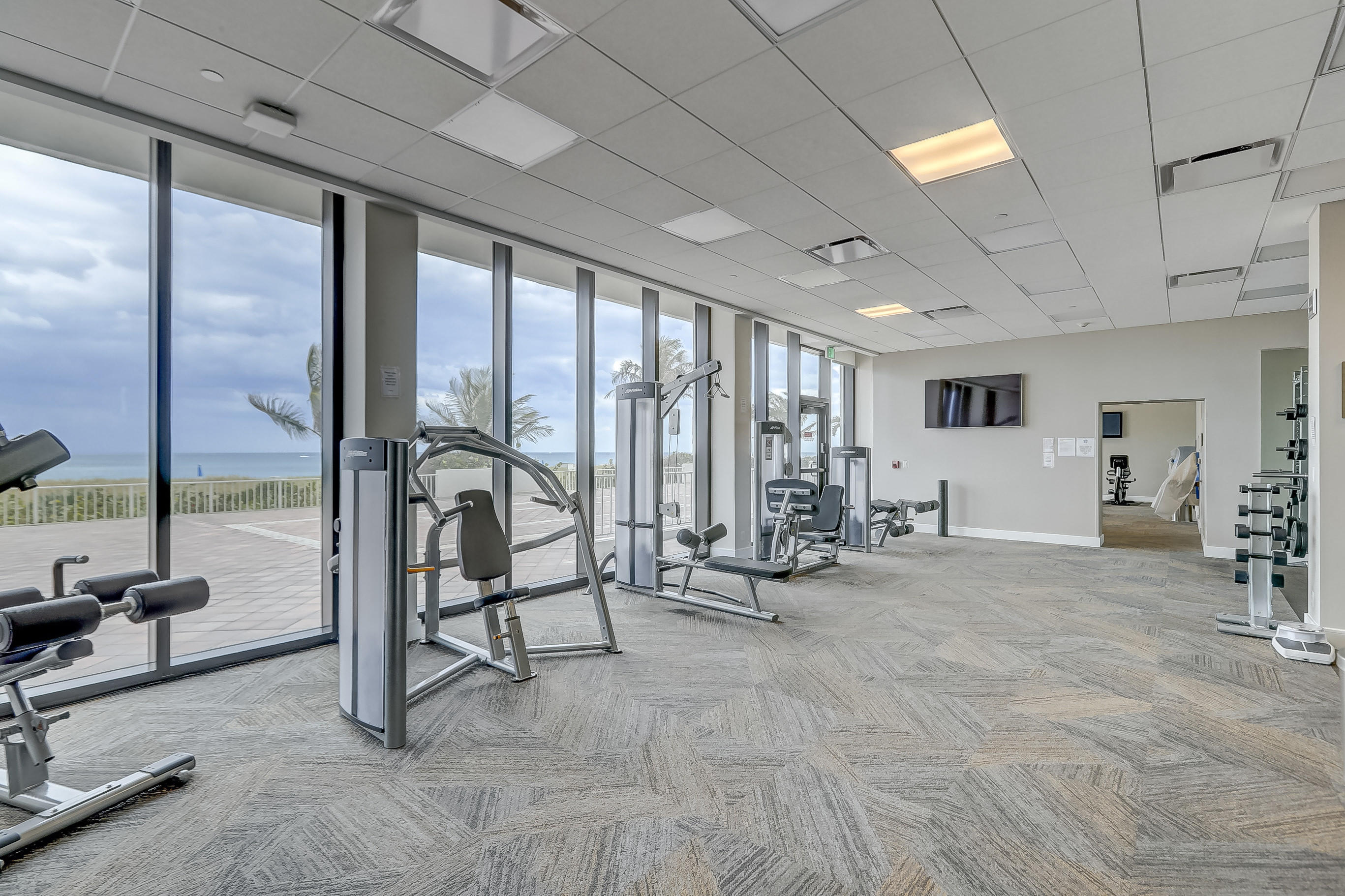2600 South Ocean Boulevard, Unit 15A Boca Raton, FL 33432 - Photo 62 of 88 State of the art gym