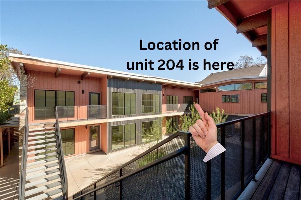 400 East 30th Street, Unit 204 Austin, TX 78705 - Photo 2 of 18 a view of a building with door