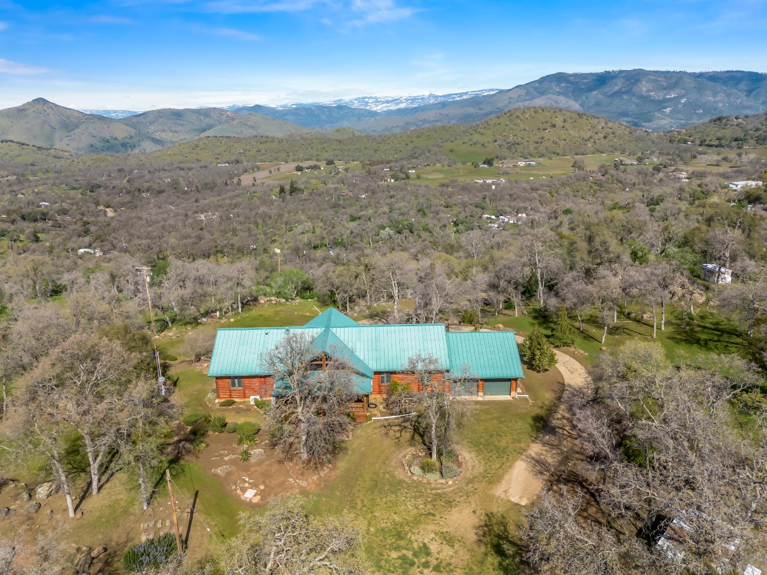37678 Cardinal Lane Squaw Valley, CA 93675 - Photo 37 of 65 an aerial view of residential houses with outdoor space and trees