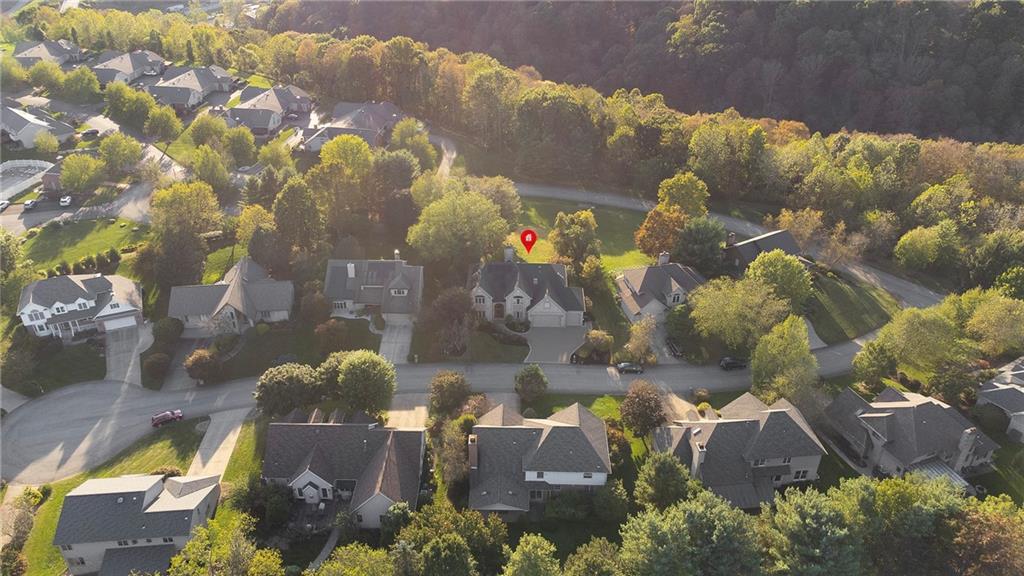 5010 Prides Court Murrysville, PA 15668 - Photo 41 of 49 an aerial view of houses with yard