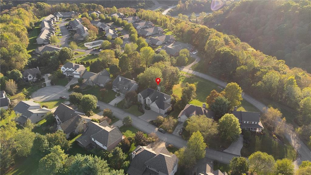 5010 Prides Court Murrysville, PA 15668 - Photo 42 of 49 an aerial view of a house with yard