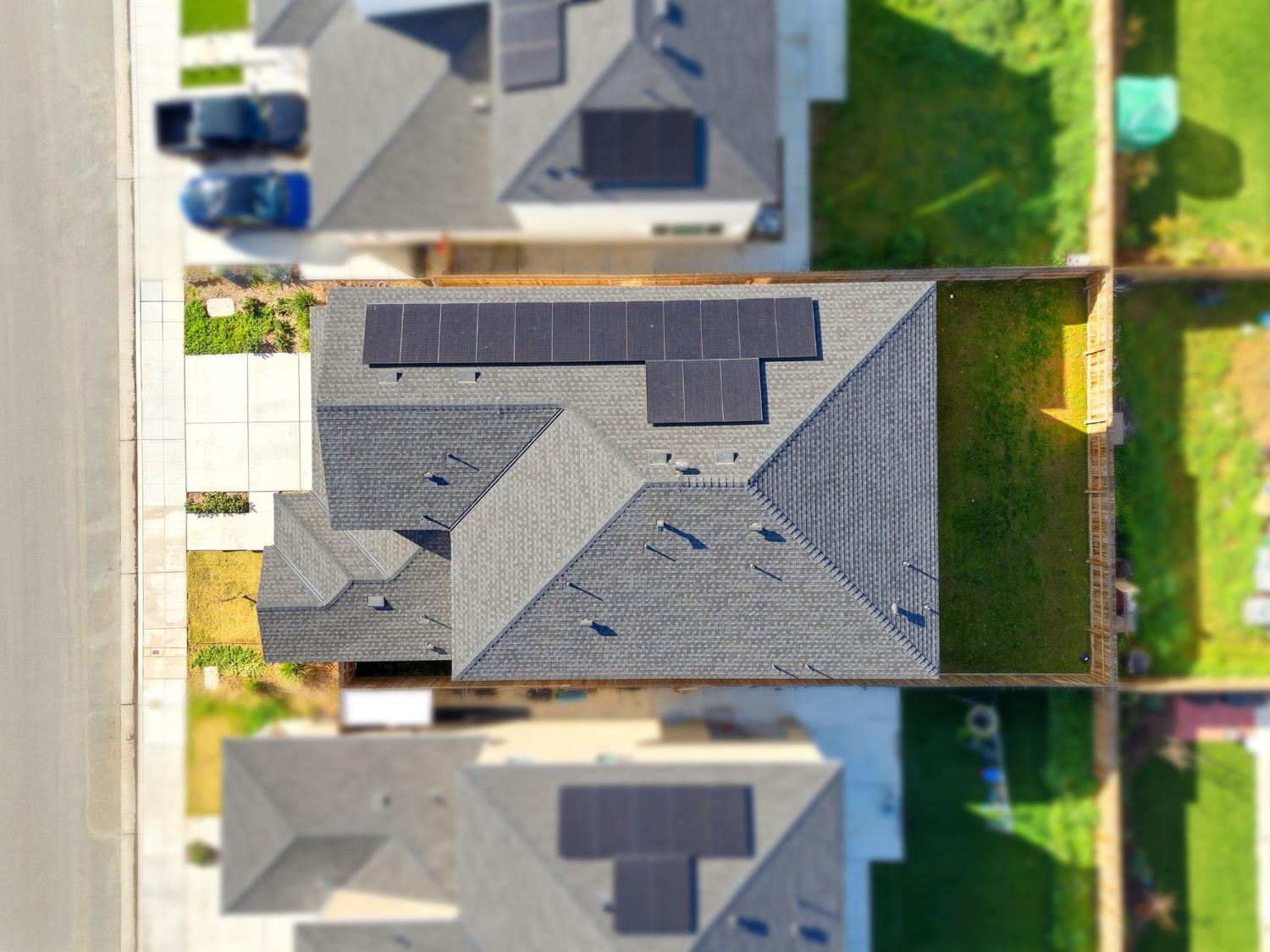 4225 Hampton Way Clovis, CA 93619 - Photo 64 of 64 an aerial view of a house with swimming pool