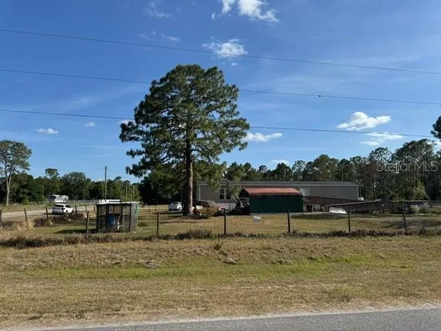 a view of a lake with houses