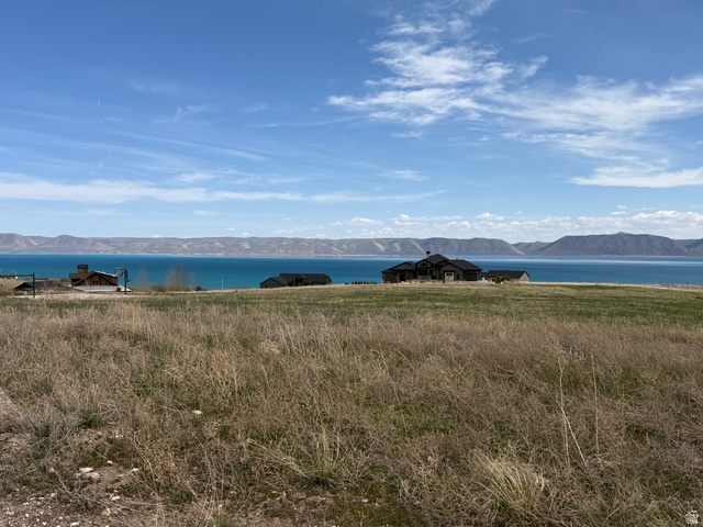 48 Grizzly Road, Unit 59 Fish Haven, ID 83287 - Photo 2 of 5 Water view featuring a mountain backdrop