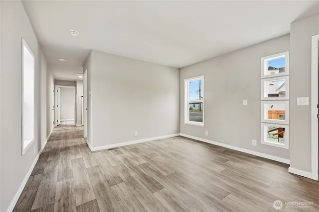 wooden floor in an empty room