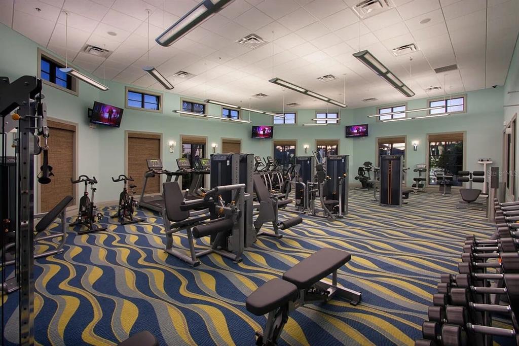 400 Ocean Course Avenue Davenport, FL 33896 - Photo 31 of 34 a view of a room with gym equipment