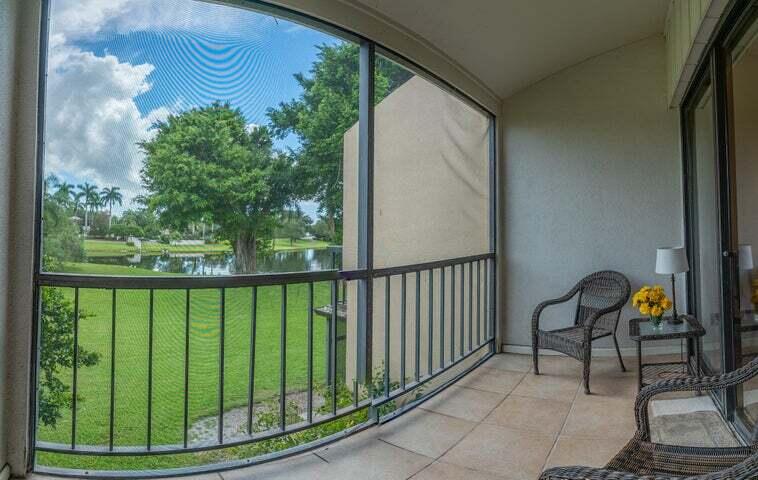 3205 Bridgewood Drive, Unit 3205 Boca Raton, FL 33434 - Photo 11 of 25 3205 Bridgewood- Balcony