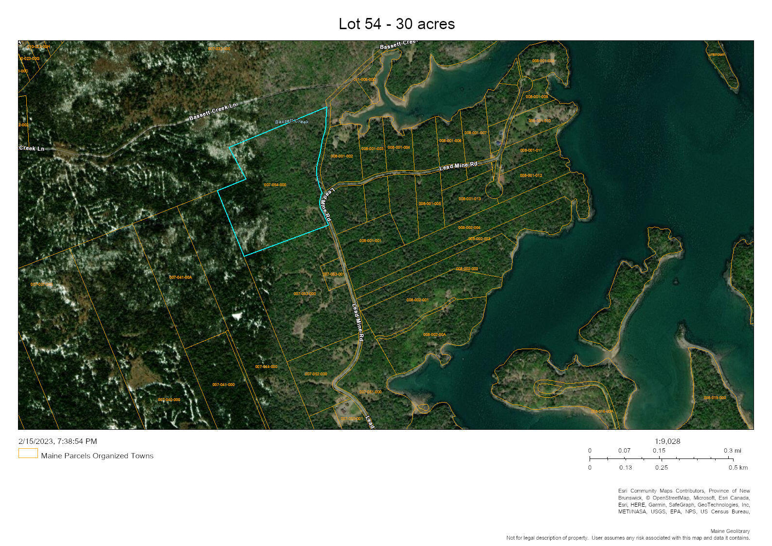Lot 54 Lead Mine Road Lubec, ME 04652 - Photo 3 of 3 Murphy-30acres
