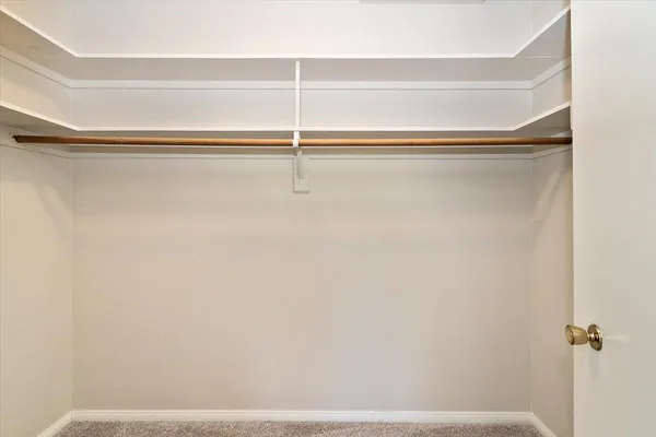 a view of a closet