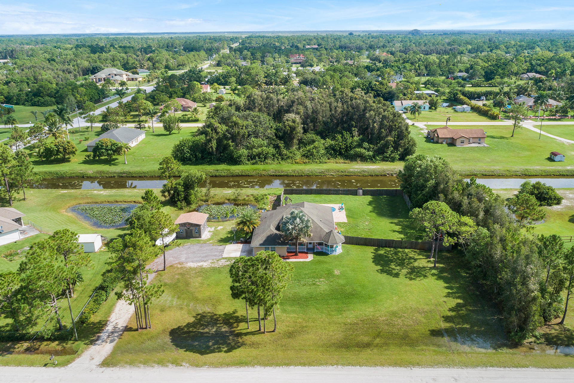 14899 86th Road North Loxahatchee, FL 33470 - Photo 34 of 34 Drone front