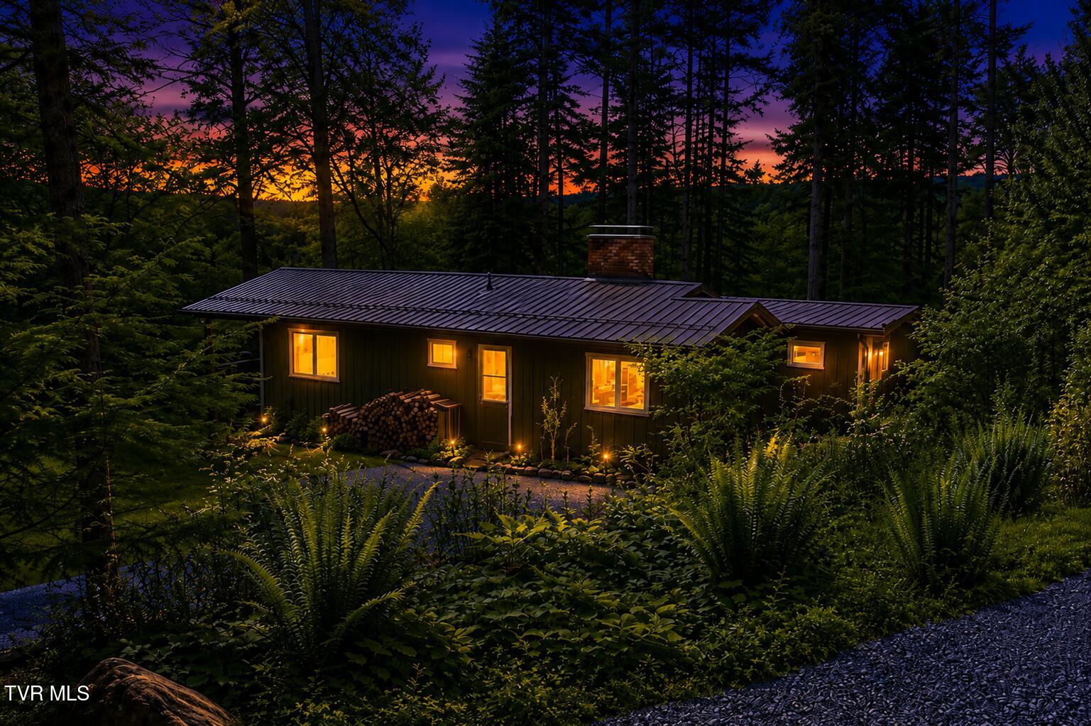 282 Ripshin Lake Road Roan Mountain, TN 37687 - Photo 72 of 72 Twlight front 2