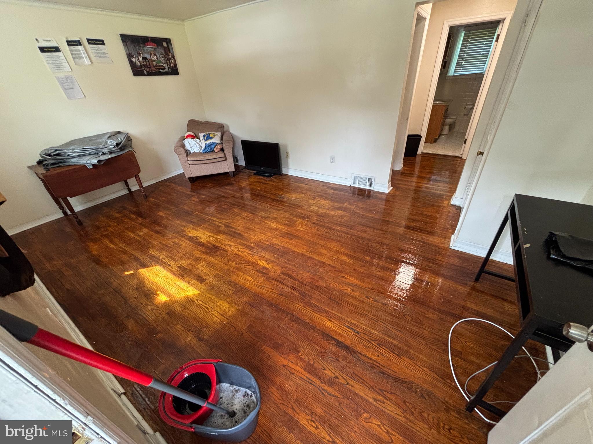 438 Ewingville Road Ewing, NJ 08638 - Photo 6 of 43 a living room with furniture and a flat screen tv