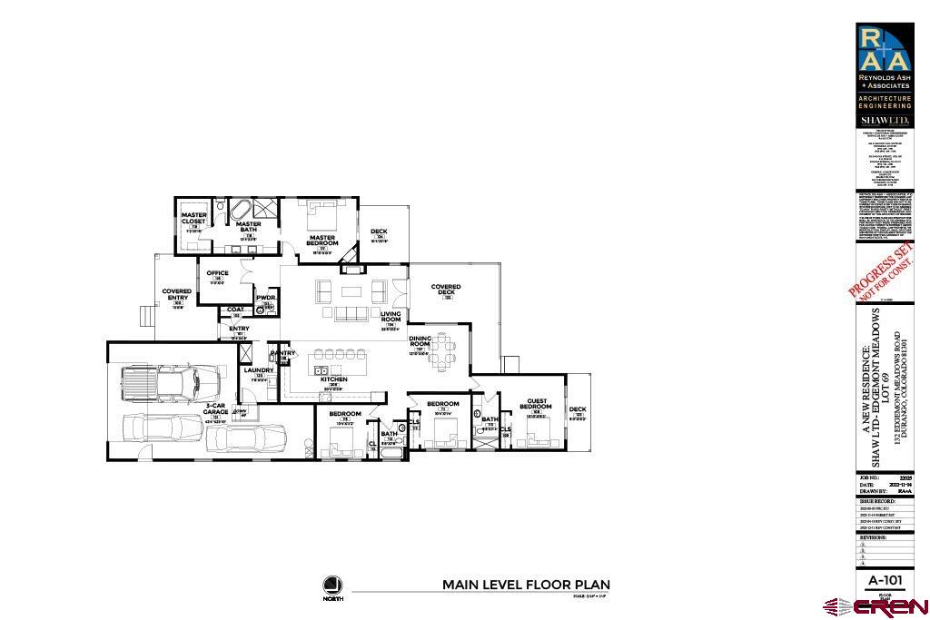 132 Edgemont Meadows Road Durango, CO 81301 - Photo 5 of 7 a black and white photo of a living room
