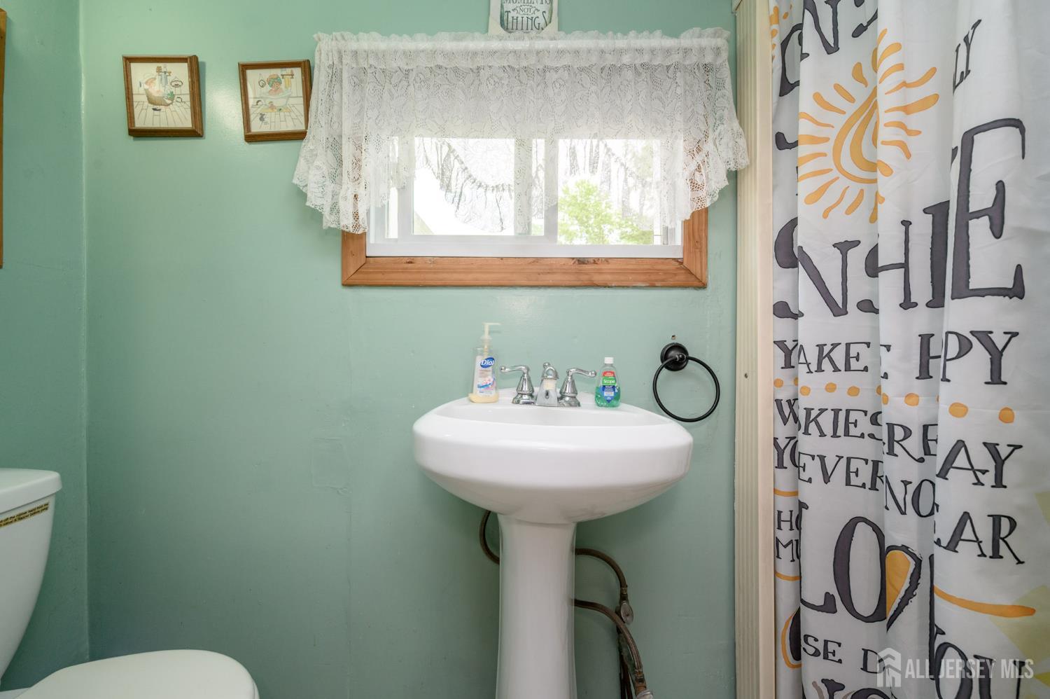 1650 Holly Road North Brunswick, NJ 08902 - Photo 21 of 41 a bathroom with a sink and mirror with toilet