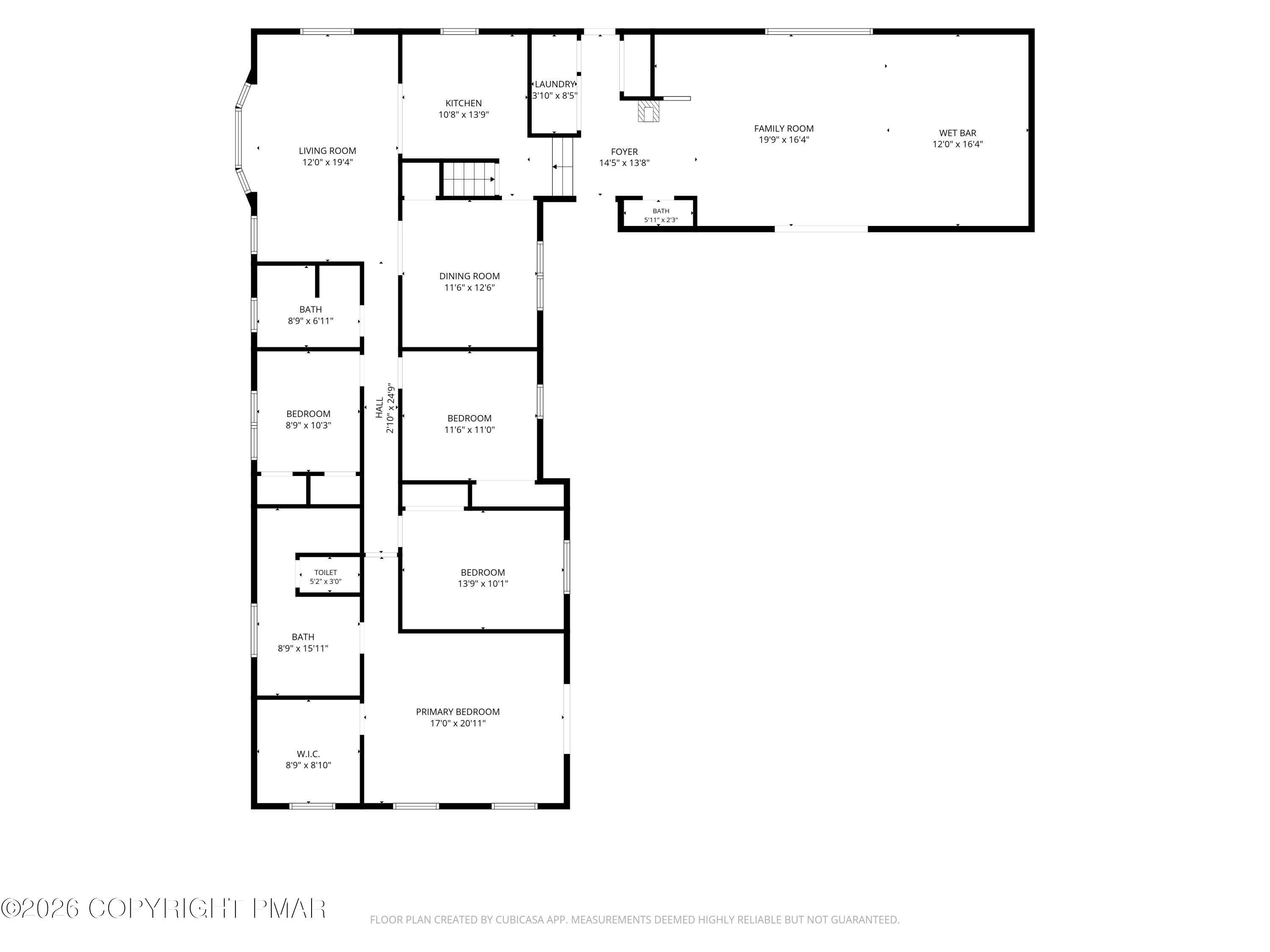 7515 Old Coach Road Stroudsburg, PA 18360 - Photo 57 of 59 Floor Plan 1st Floor