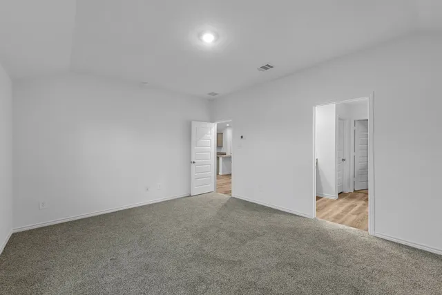 a view of empty room