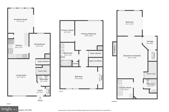 $345,000 | 213 High Meadow Terrace, Abingdon, MD 21009