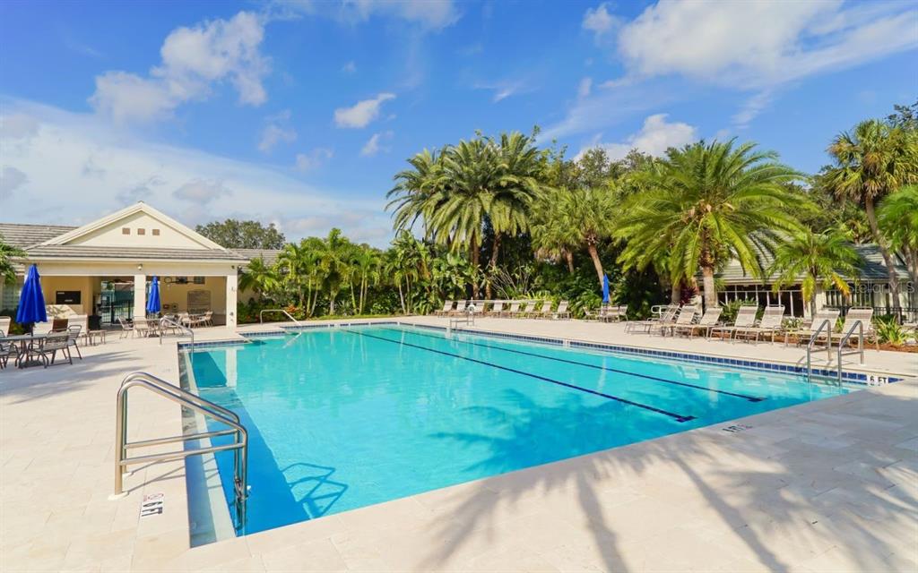 533 Fallbrook Drive Venice, FL 34292 - Photo 63 of 70 a view of swimming pool with outdoor seating and deck
