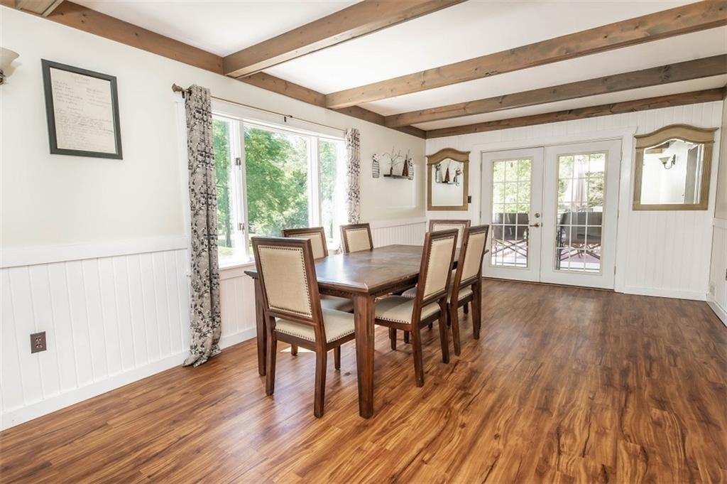 47 McMillen Road Home, PA 15747 - Photo 6 of 19 a view of a dining room with furniture and wooden floor