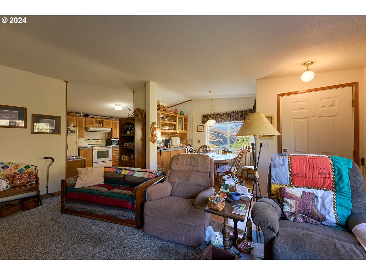 73745 Lower Imnaha Road Imnaha, OR 97842 - Photo 8 of 34 a living room with furniture and a flat screen tv