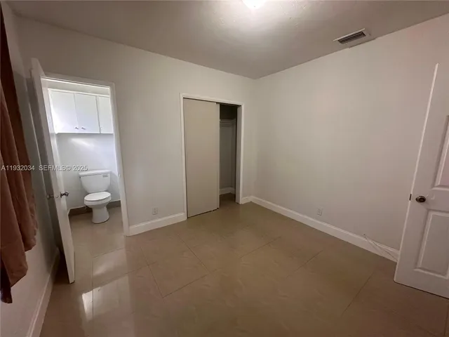 a view of empty room