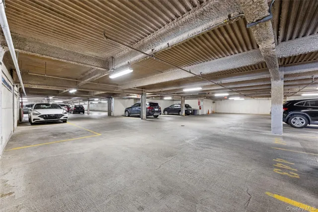 a view of parking area