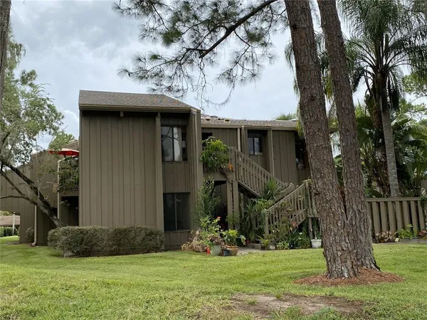 a front view of house with yard