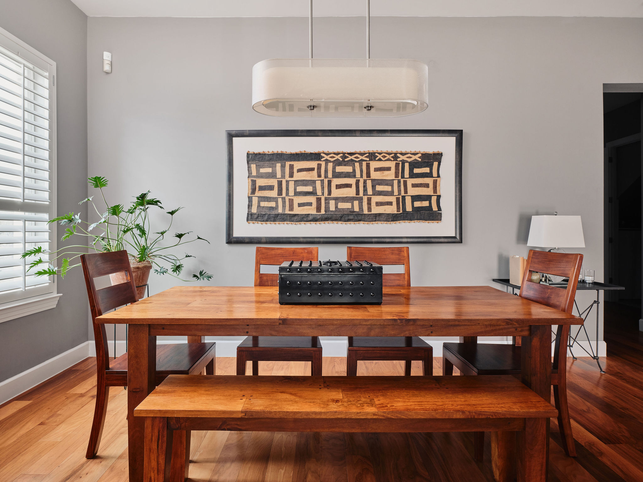 1504 Collier Street, Unit 4 Austin, TX 78704 - Photo 9 of 38 Dining area featuring wood finished floors and baseboards