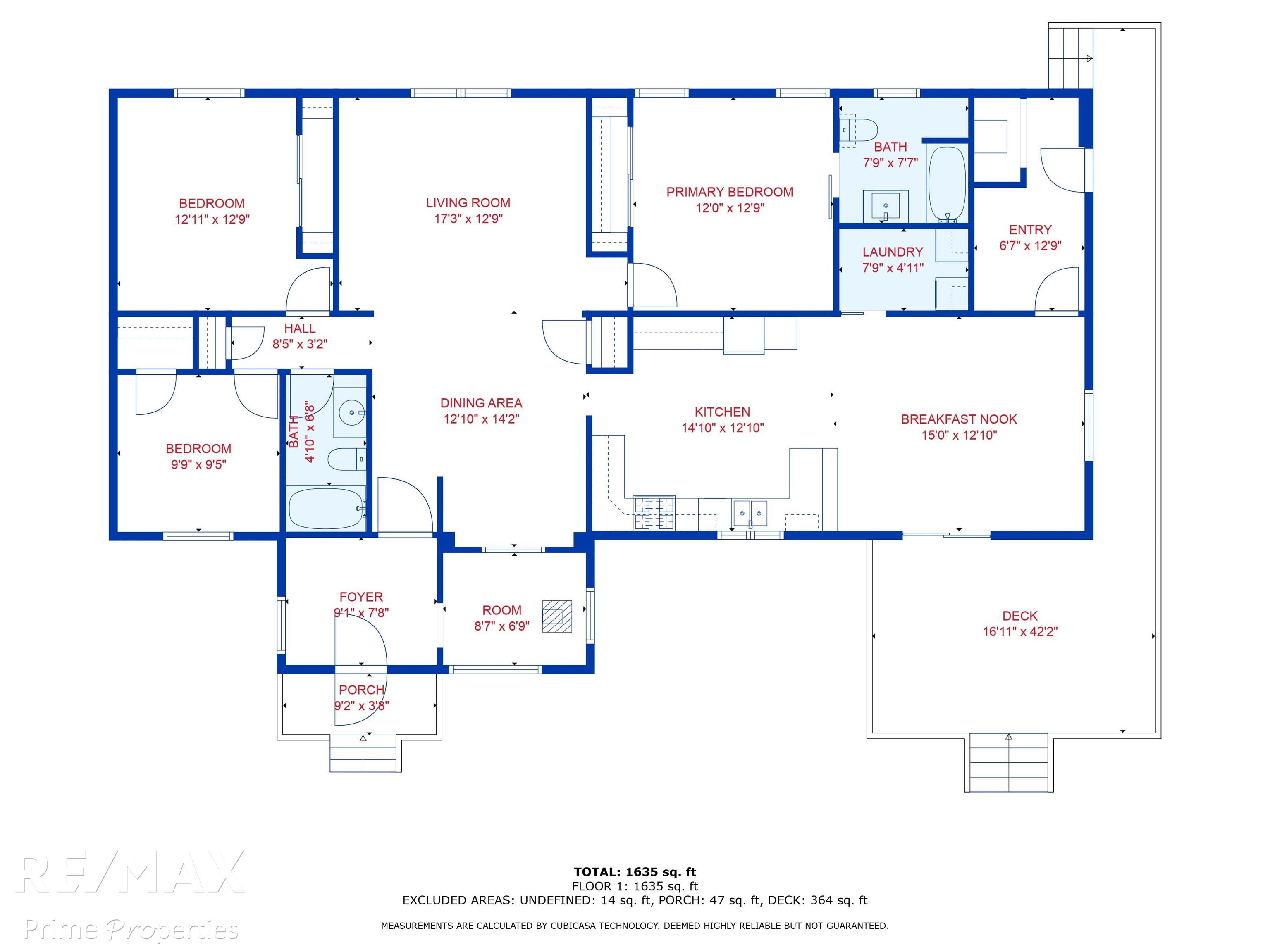 2285 North Cemetery Road Deford, MI 48729 - Photo 46 of 46 Floorplan