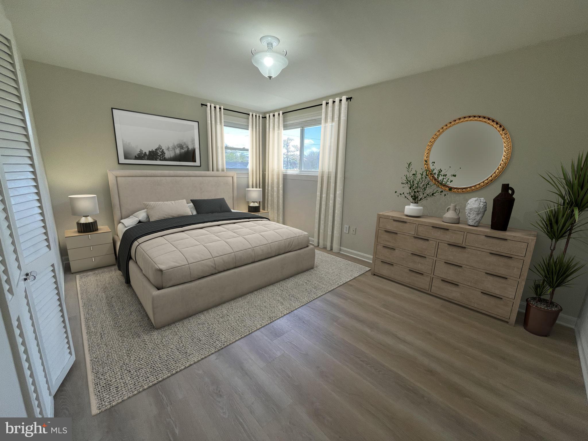 9713 Braddock Road Silver Spring, MD 20903 - Photo 5 of 16 Primary bedroom virtually staged